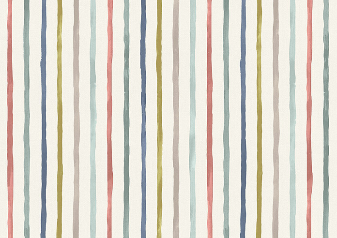 Vintage Stripe, Promenade - Twist&Fit Roman Blind - Image 7